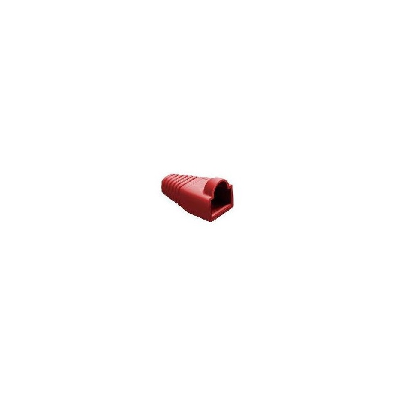 Manchon Rouge pour RJ45 - Diam 6.1 mm - Paquet de 10 pcs