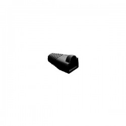 Manchon noir pour RJ45 - Diam 6.1 mm - Paquet de 10 pcs