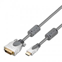 Cordon DVI-D M Dual Link (24+1) - HDMI M - 15 m