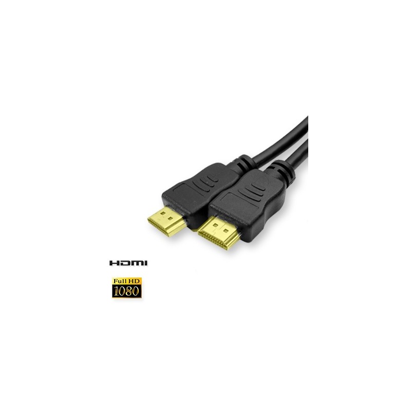 Cordon HDMI 1.4 - Contact Or - AWG30 - type A M / M - 3 m