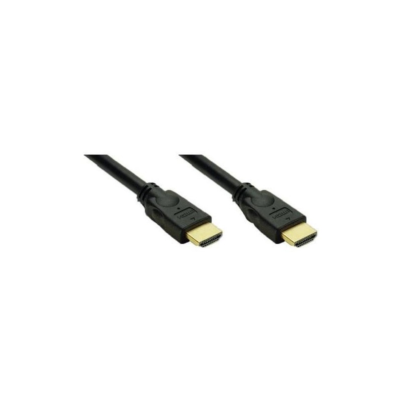 Cordon HDMI 1.4 - Contact Or - AWG28 - type A M / M - 10 m