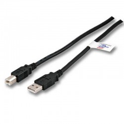 Cordon USB 2.0 A-B M / M Noir - 3 m