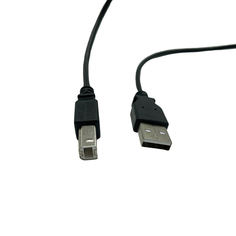 Cordon USB 2.0 A-B M / M Noir - 0.5 m