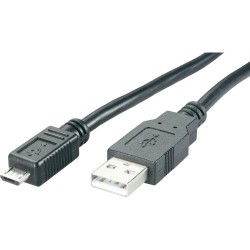 Cordon USB2.0 A Mâle / Micro USB B Mâle - 1.80 m