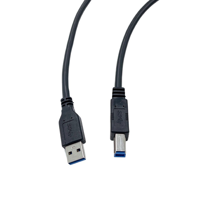 Cordon USB 3.0 A-B M / M Noir - 1.80 m
