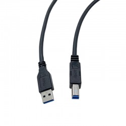 Cordon USB 3.0 A-B M / M Bleu - 5 m