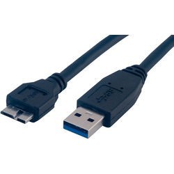 Cordon USB3.0 A Mâle / Micro USB B Mâle - 1.8 m