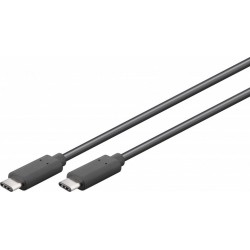 Cordon USB 3.1 - Type C - SuperSpeed - 1 m