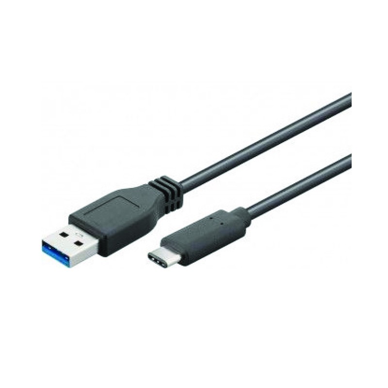 Cordon USB3.0 Mâle Type A vers USB-C Mâle - 1m