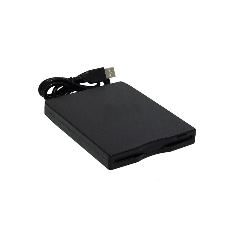 Lecteur de disquette 3"1/2 Externe - USB - Noir