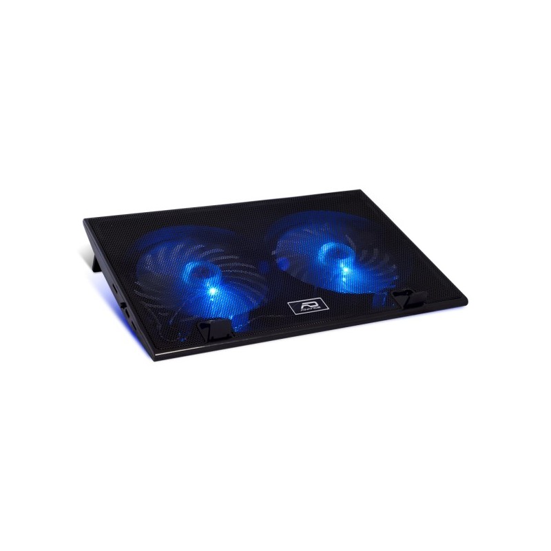 "AIRSTREAM 19 " Ventil 2 x 150 mm à LED bleu , 1 port USB supplémenta
