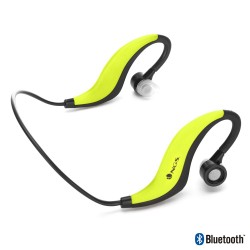 Casque Bluetooth IPX4 Sport - Jaune et Noir - NGS