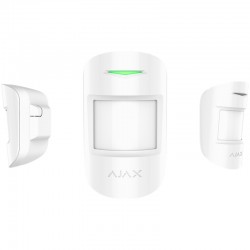 AJAX - Détecteur de mouv sans fil avec capteur à micro-ondes - Blanc