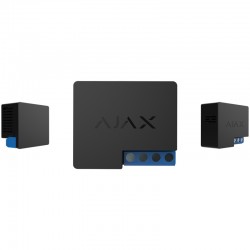 AJAX - Relais d'alimentation sans fil avec contrôle d'énergie - Noir