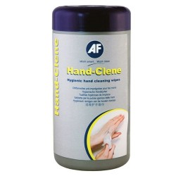 AF - Hand-Clene, Boite de 100 chiffonnettes pour nettoyer les mains