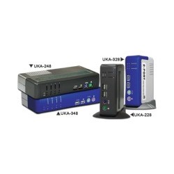 KVM 2 ports USB & PS2 / VGA avec sortie audio