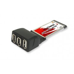 ExpressCard 1 port USB2.0 + 2 ports Firewire 400 Mbps