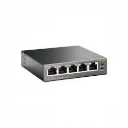 TP-LINK - Switch de bureau 5 ports Gigabit dont 4 PoE - TL-SG1005P