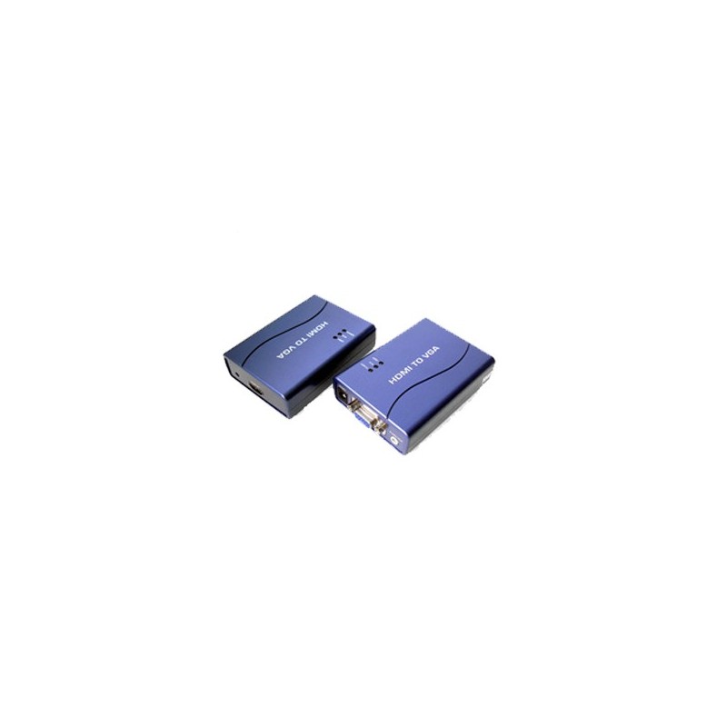 Convertisseur HDMI vers VGA + Audio Jack 3,5mm