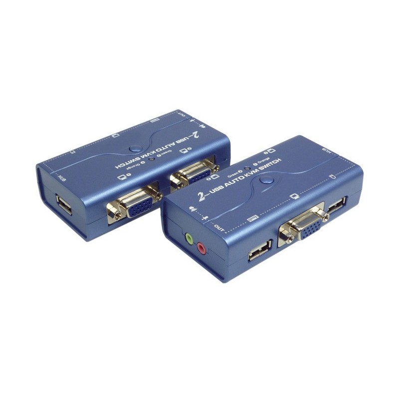 KVM console VGA/USB/audio - 2 ports