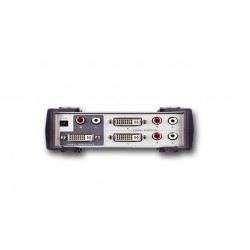 Switch DVI (Single Link) + Audio 4 voies 4 E à 1 S - 5 m - ATEN VS461