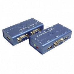 KVM console VGA/USB/audio - 2 ports
