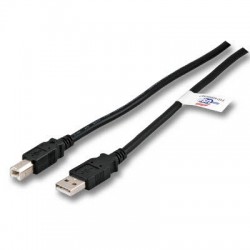 Cordon USB 2.0 A-B M / M Noir - 1,8 m