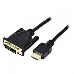 Cordon DVI-D M single link - HDMI M - 1,8 m