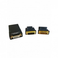 Adaptateur 3 en 1 - HDMI ou DVI-I ou VGA sur port USB 2.0