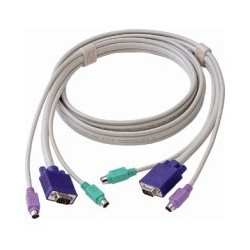 Câble KVM PS/2 M / M - 1,2 m