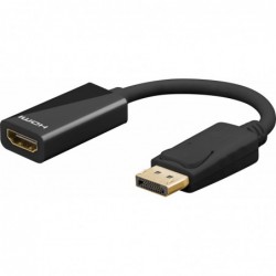 Adaptateur Display Port 1.1 M vers HDMI type A F - AWG30 - 0.2m