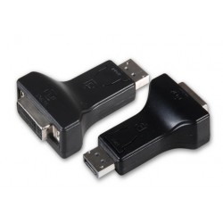 Adaptateur Display Port M / DVI-I (24+5) F - Monobloc